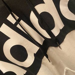 ADIDAS B&W HOODIE